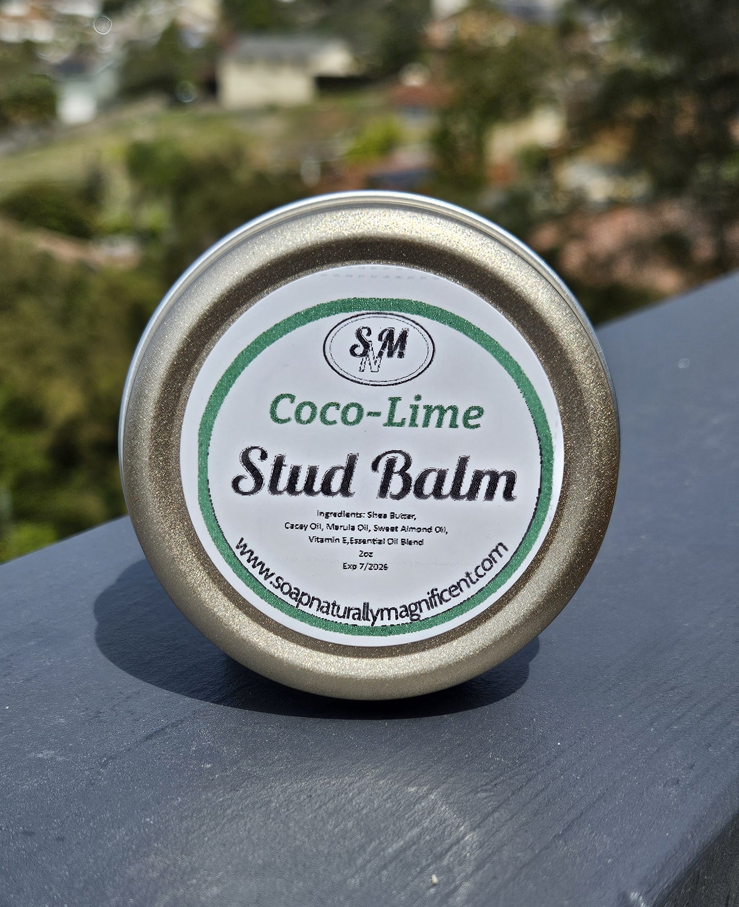 STUD BALM Coco-Lime 2oz