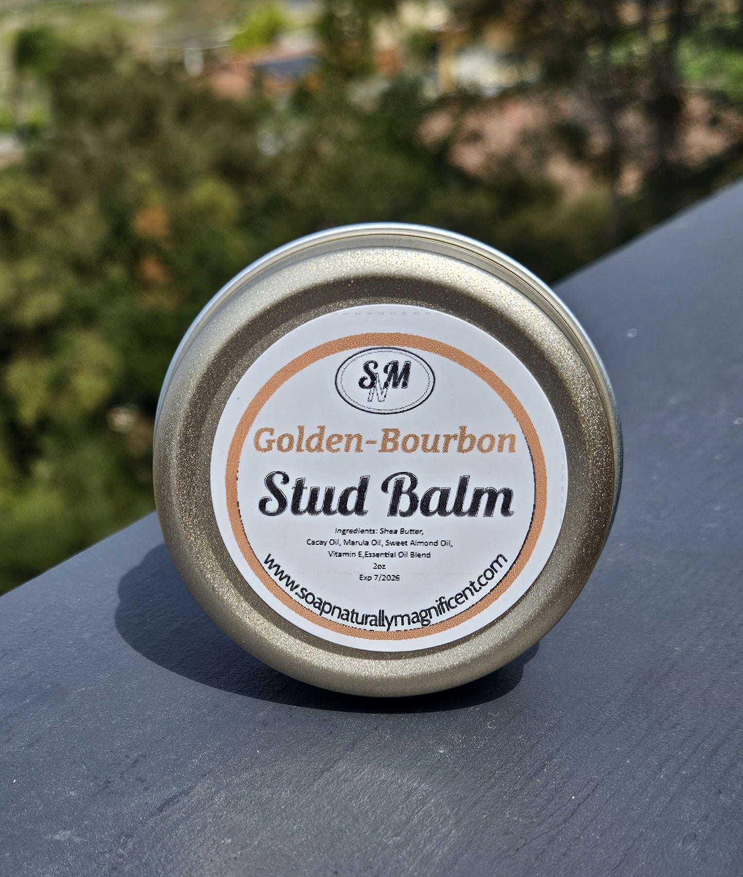 STUD BALM Golden-Bourbon 2oz