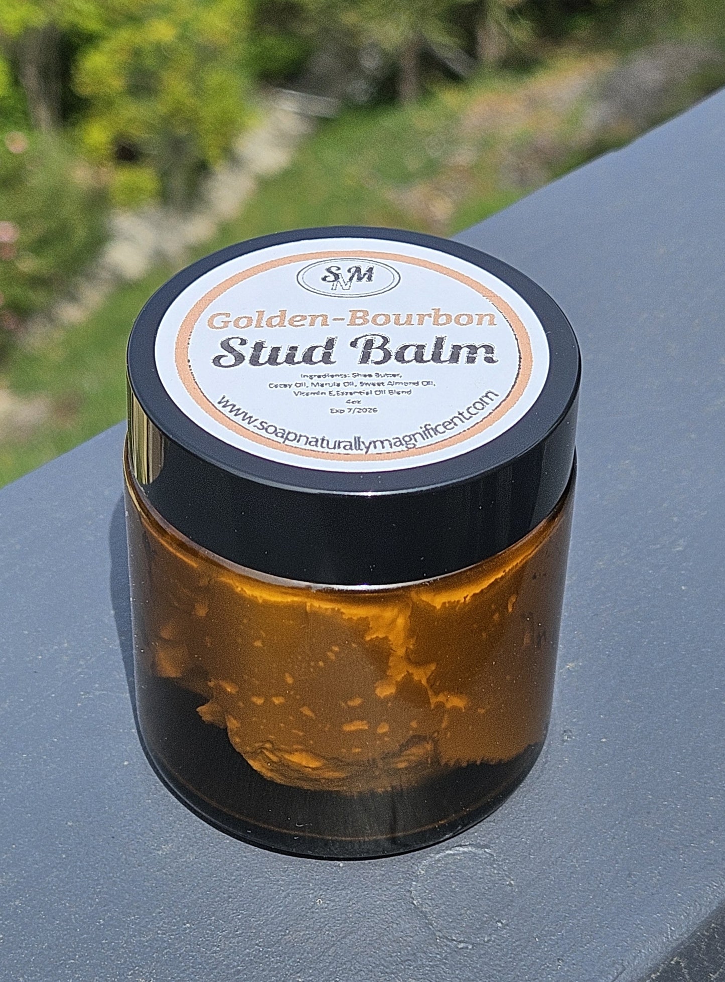 STUD BALM Golden-Bourbon 4oz