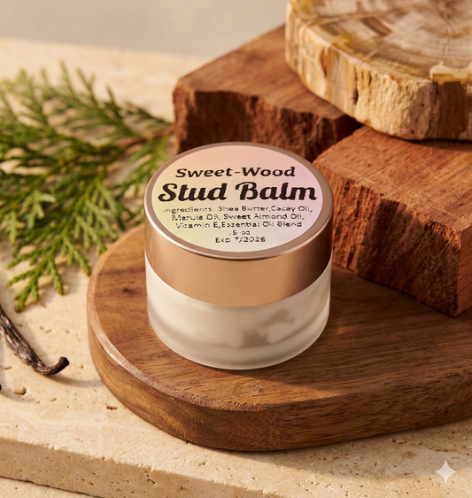 STUD BALM Sweet-Wood .5oz